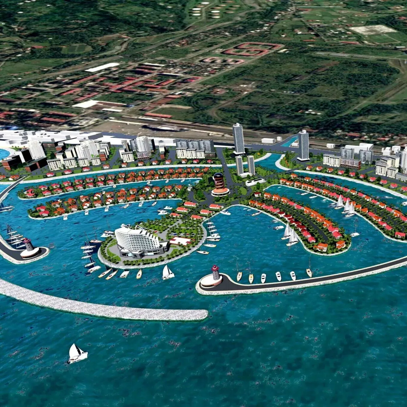 Ambassadori Batumi Island projesi